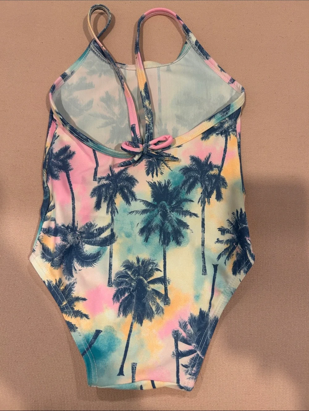 3 Girls One-Piece Swimsuits - Tropical (18-24), Pineapple (24) & Hot Pink (2T)